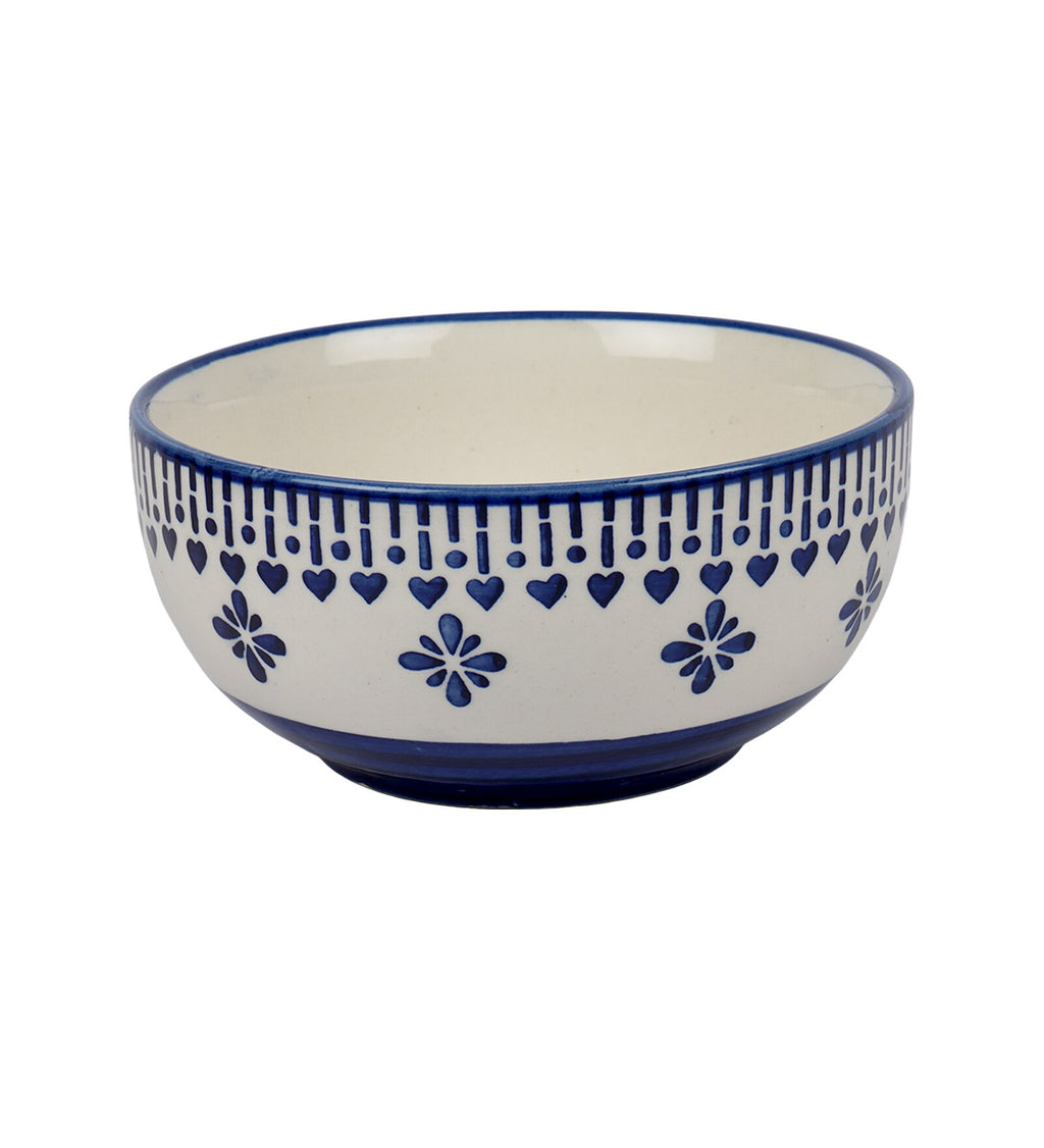 Blue Bloom Bowls Set of 3