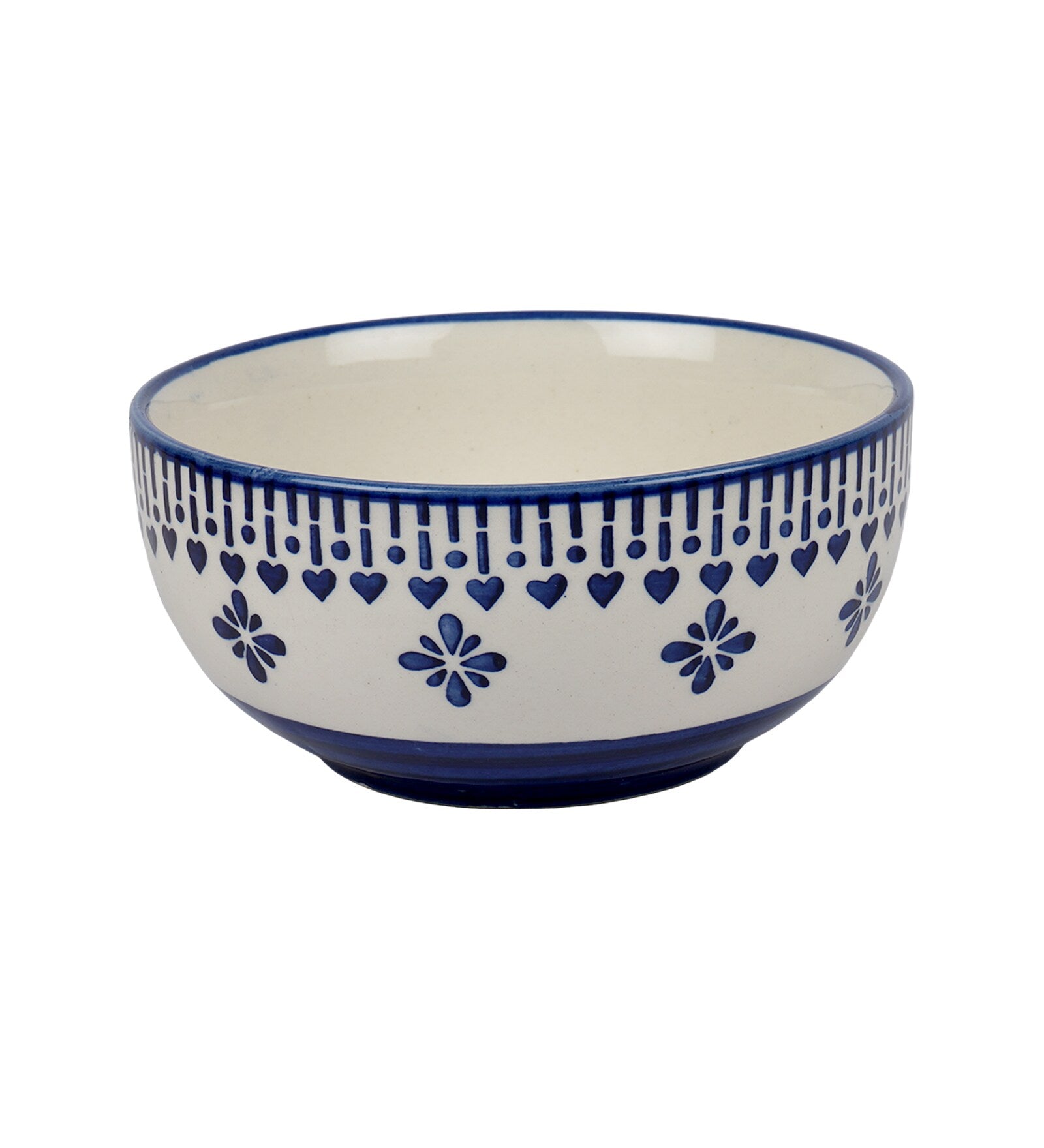 Blue Bloom Bowls Set of 3